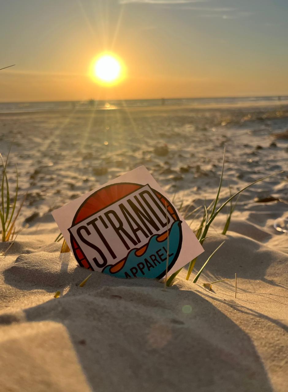 St'Rand Sunset Sticker
